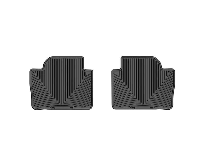 WeatherTech 12+ BMW 3-Series (F30) Rear Rubber Mats - Black (WETW268)