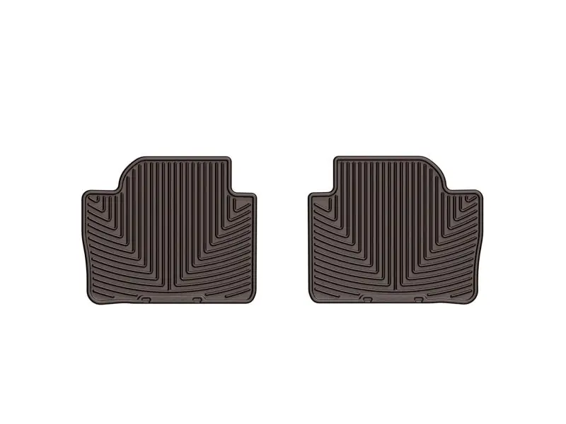 WeatherTech 2012+ BMW 3-Series (F30) Rear Rubber Mats - Cocoa (WETW268CO)