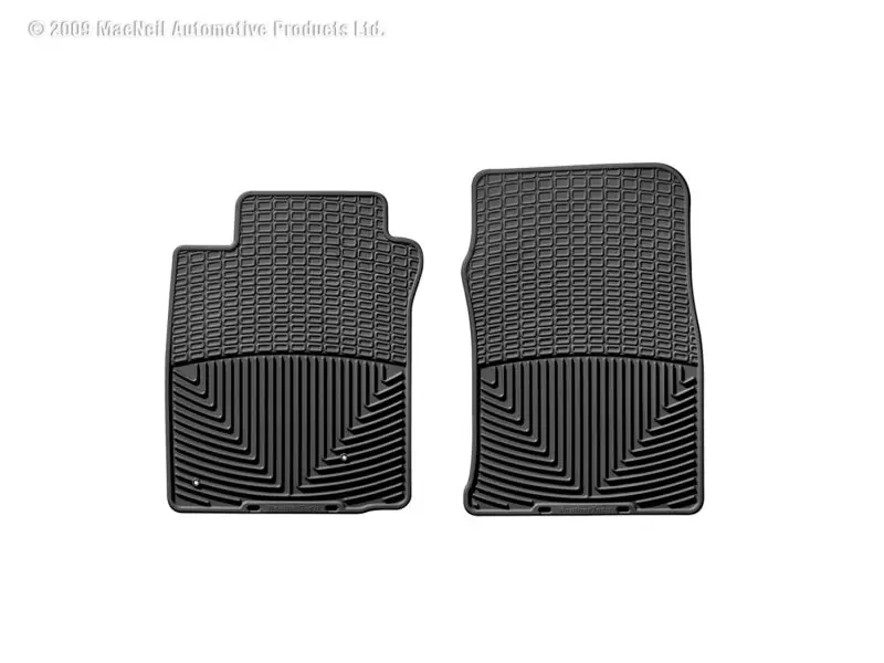 WeatherTech 00-05 Hyundai Accent Front Rubber Mats - Black (WETW39)