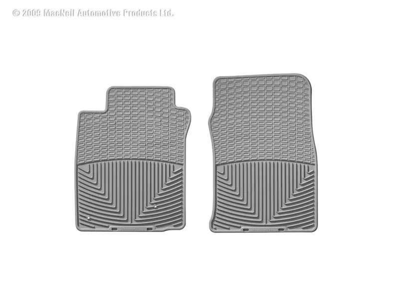 WeatherTech 00-05 Hyundai Accent Front Rubber Mats - Grey (WETW39GR)
