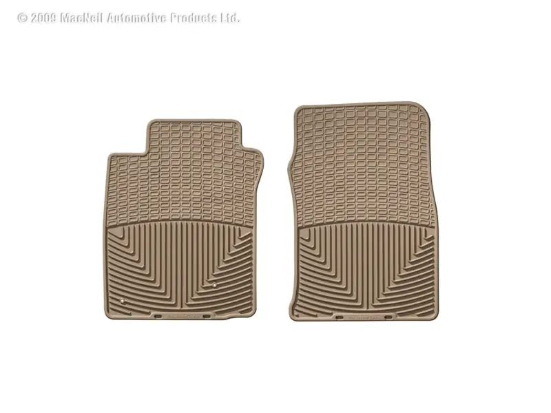 WeatherTech 00-05 Hyundai Accent Front Rubber Mats - Tan (WETW39TN)