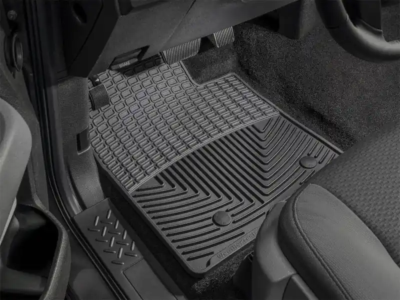 WT Rubber Mats - Rear - Blk (WETW61-W50)