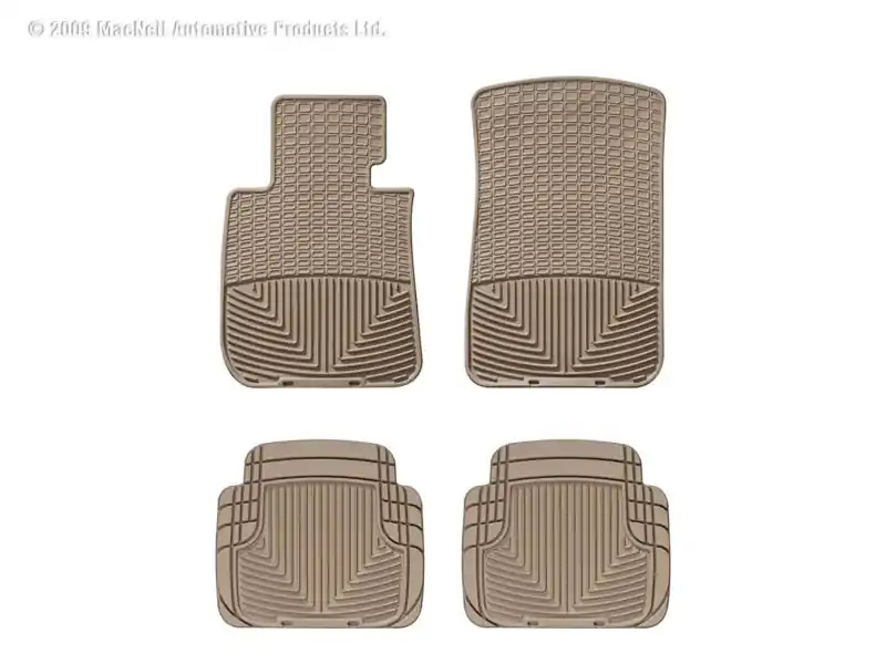 WT Rubber Mats - Rear - Tan (WETW61TN-W50TN)