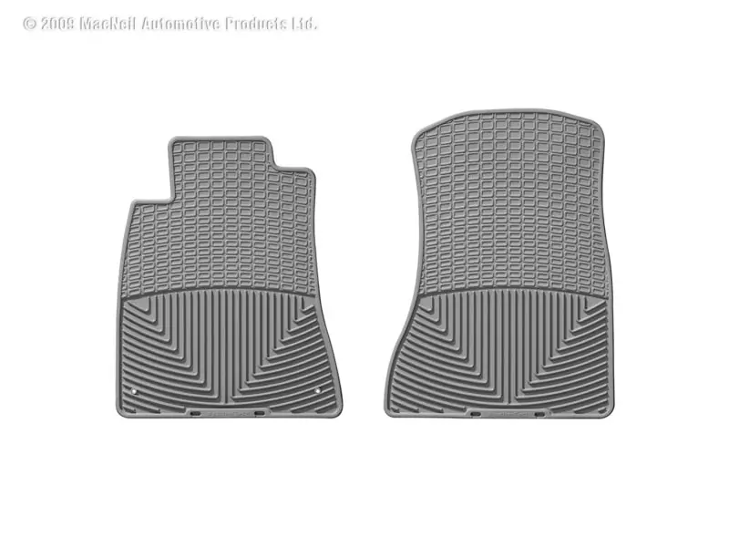 WeatherTech 02+ Lexus SC 430 Front Rubber Mats - Grey (WETW77GR)