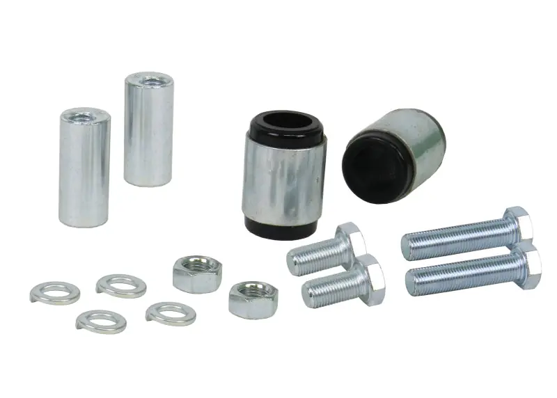 Whiteline 09 lancer Ralliart Rear Camber adj kit-control arm upper bushes (WHLKCA329)