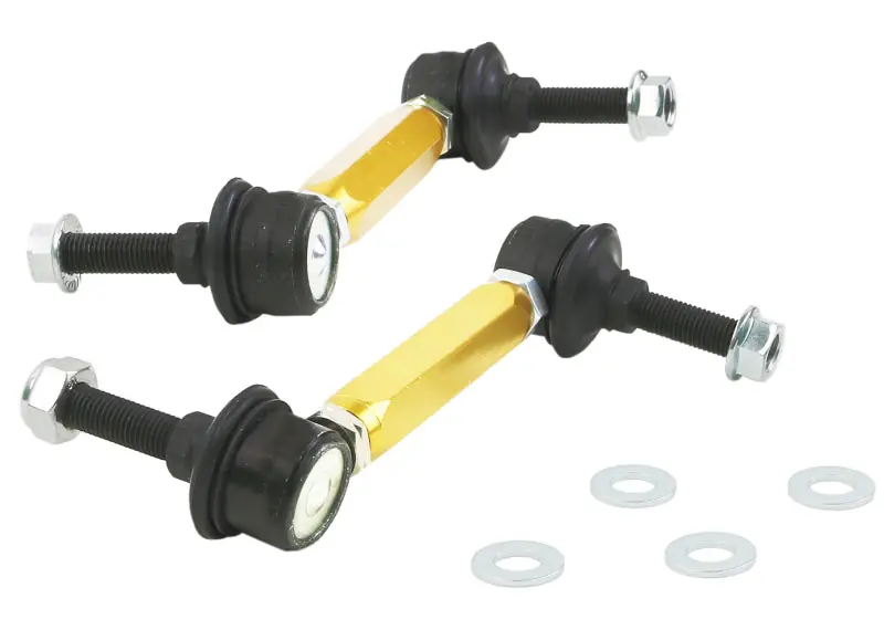 Whiteline Universal Sway Bar End Link Kit - 130-155mm Heavy Duty Adjustable - 10mm Ball Studs (WHLKLC140-135)