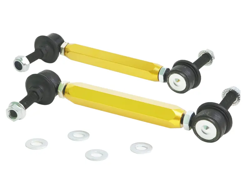 Whiteline Universal Swaybar Link Kit-Heavy Duty Adjustable 10mm Ball/Ball Style (WHLKLC140-255)