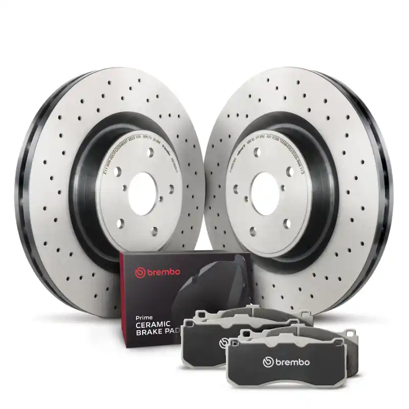 Brembo OE 08-14 Lexus IS F Rear Disc Brake Kit (BREKT00415)