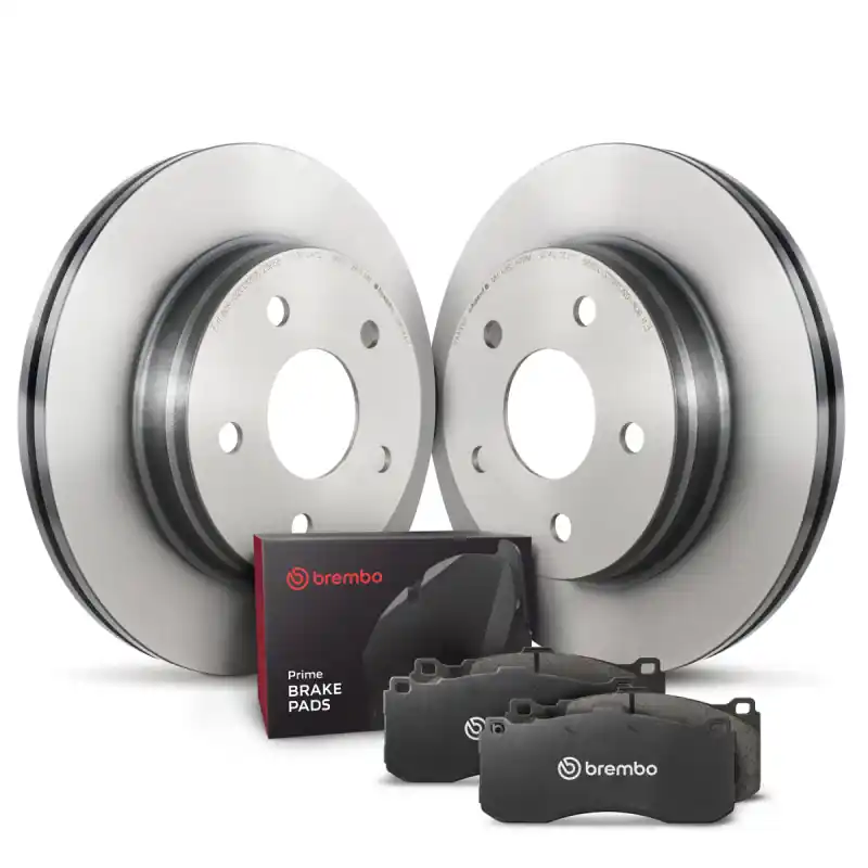 Brembo OE 07-14 Ford Mustang Front Disc Brake Kit (BREKT04244)