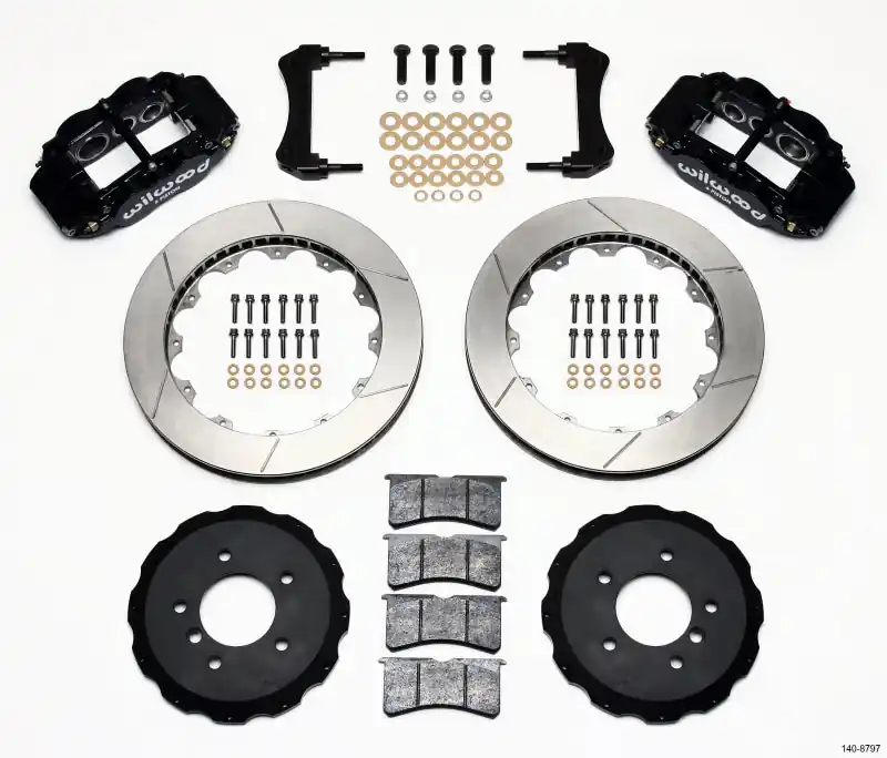 Wilwood Narrow Superlite 6R Front Hat Kit 13.06in E36 BMW M3 (WIL140-8797)