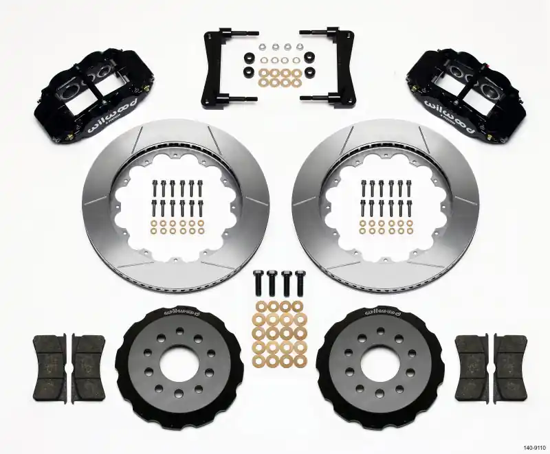 Wilwood Narrow Superlite 6R Front Hat Kit 14.00in 2005-2014 Mustang (WIL140-9110)