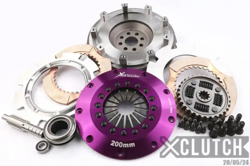 XClutch 01-03 BMW 325Ci Base 2.5L 8in Twin Sprung Ceramic Clutch Kit (XCLXKBM20530-2B)