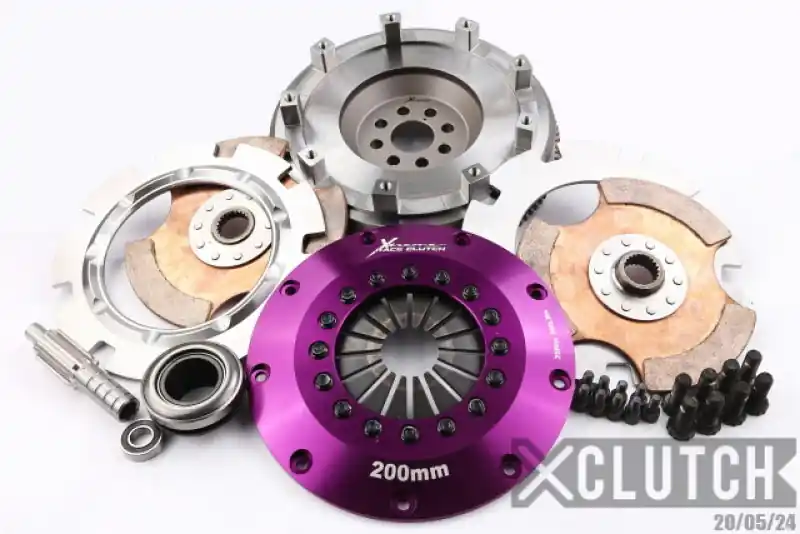 XClutch 01-03 BMW 325Ci Base 2.5L 8in Twin Solid Ceramic Clutch Kit (XCLXKBM20530-2E)