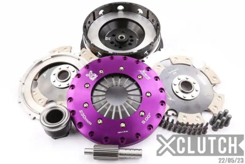 XClutch 15-18 BMW M3 Base 3.0L 9in Twin Solid Ceramic Clutch Kit (XCLXKBM23560-2E)