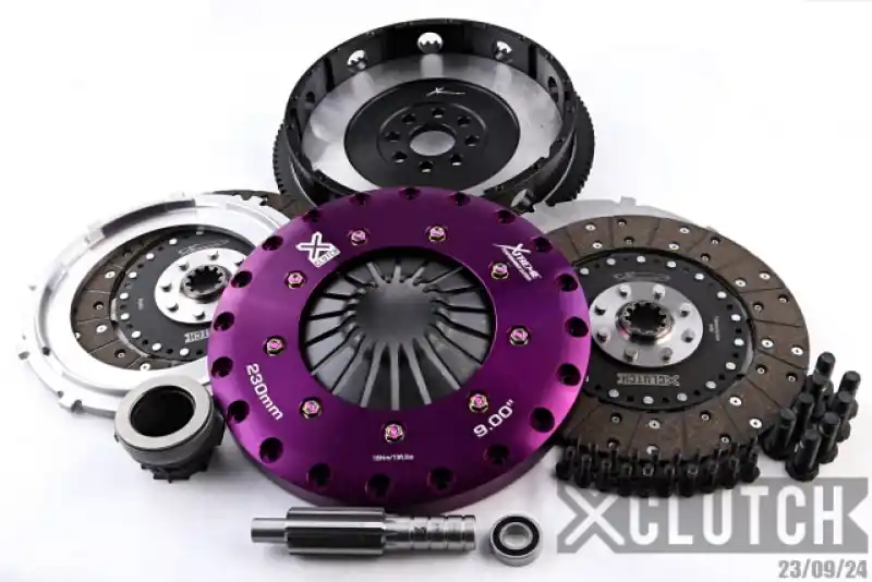 XClutch 01-03 BMW 325Ci Base 2.5L 9in Twin Solid Organic Clutch Kit (XCLXKBM23589-2G)