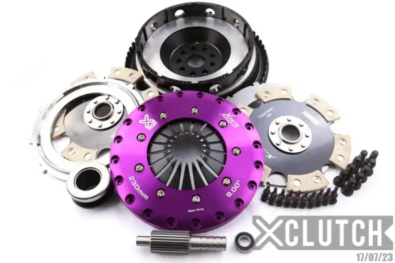 XClutch 08-13 BMW M3 Base 4.0L 9in Twin Solid Ceramic Clutch Kit (XCLXKBM23599-2E)