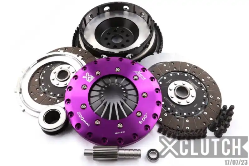 XClutch 08-13 BMW M3 Base 4.0L 9in Twin Solid Organic Clutch Kit (XCLXKBM23599-2G)