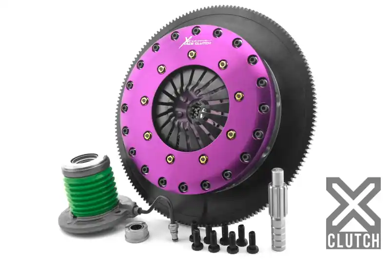 XClutch 05-10 Ford Mustang GT 4.6L 9in Twin Solid Ceramic Clutch Kit (XCLXKFD23656-2E)