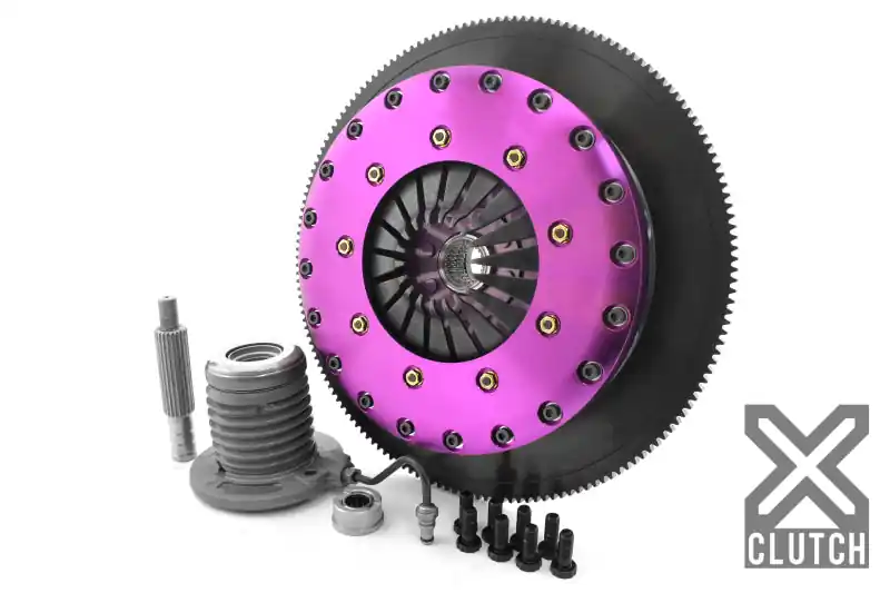 XClutch 07-12 Ford Mustang Shelby GT500 5.4L 9in Twin Solid Ceramic Clutch Kit (XCLXKFD23681-2E)