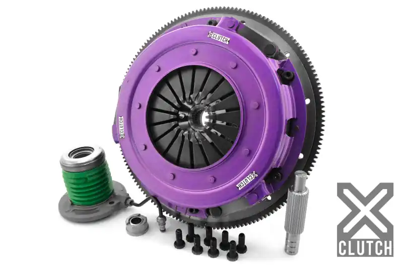 XClutch 07-12 Ford Mustang Shelby GT500 5.4L 10.5in Twin Solid Organic Clutch Kit (XCLXKFD27695-2G)