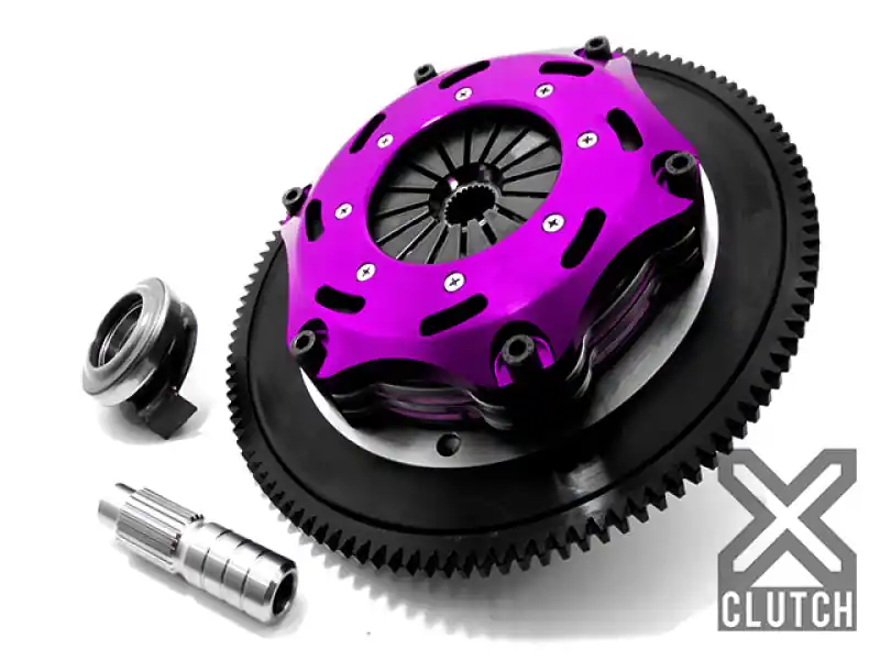 XClutch 90-97 Honda Accord SE 2.2L 7.25in Twin Solid Ceramic Clutch Kit (XCLXKHN18524-2E)