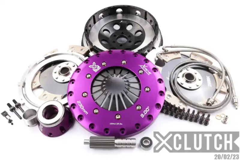 XClutch 86-92 Toyota Supra Base 3.0L 9in Twin Solid Ceramic Clutch Kit (XCLXKTY23683-2E)