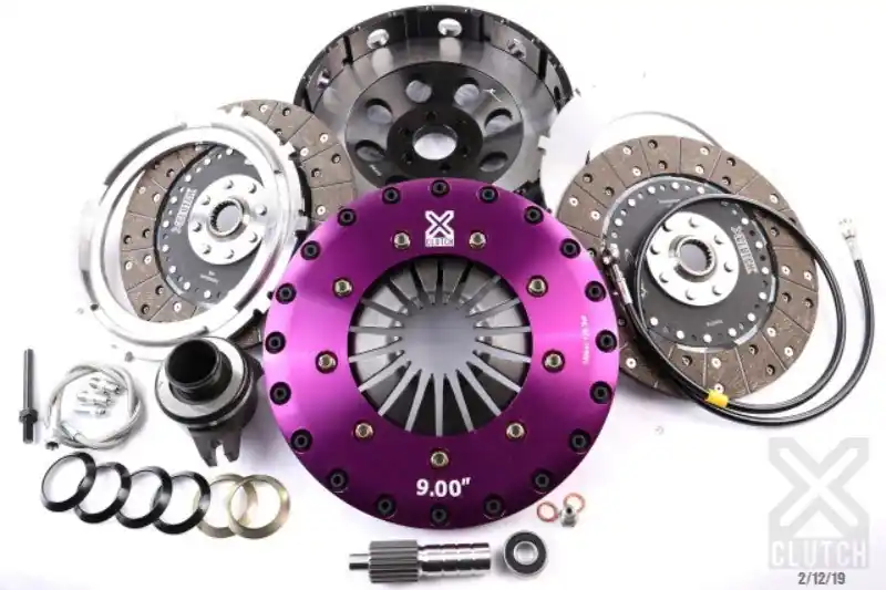 XClutch 86-92 Toyota Supra Base 3.0L 9in Twin Solid Organic Clutch Kit (XCLXKTY23683-2G)