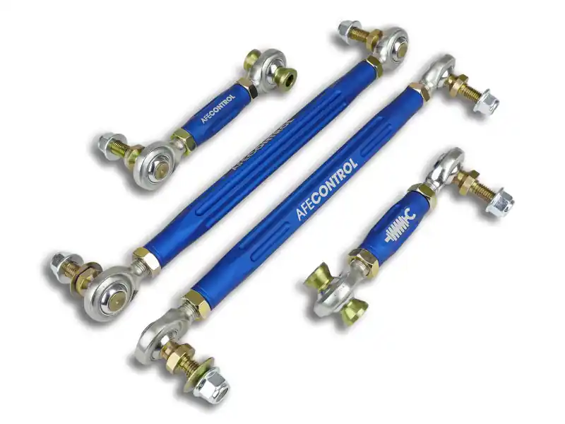aFe Control 15-21 BMW M2 Adjustable Front and Rear End Links (AFE442-502001-L)