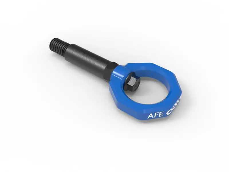 aFe Control Front Tow Hook Blue BMW F-Chassis 2/3/4/M (AFE450-502001-L)