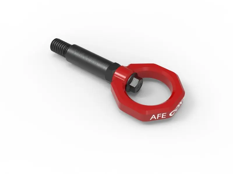 aFe Control Front Tow Hook Red BMW F-Chassis 2/3/4/M (AFE450-502001-R)