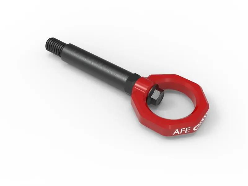aFe Control Rear Tow Hook Red BMW F-Chassis 2/3/4/M (AFE450-502002-R)
