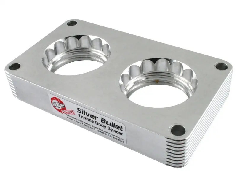 aFe Silver Bullet Throttle Body Spacers TBS Ford Mustang 05-10 V8-4.6L (AFE46-33006)