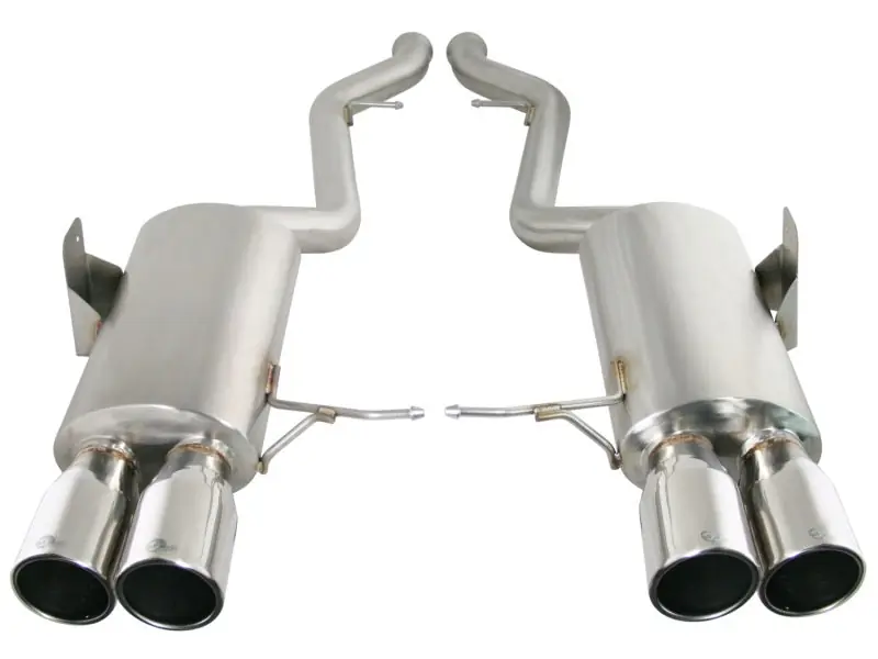 aFe MACHForce XP Exhaust Cat-Back 2.5in Dia SS-304 Polished Tips 07-13 BMW M3 (E92/93) V8 4.0L (AFE49-36312-P)