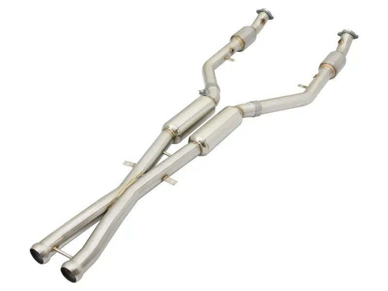 AFE 08-13 BMW(E90/92/93) MACH Force XP 304 Stainless Steel V8 4.0L w/ Cat & Resonator (AFE49-36321-1)