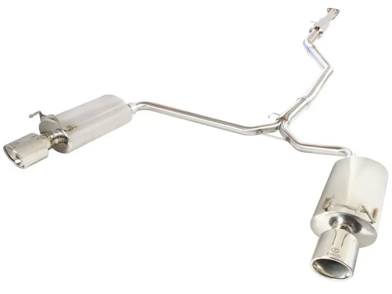 aFe Takeda Exhaust 304SS Dual Cat-Back w/ Polished Tips 13-17 Honda Accord LX/EX/EX-L Sedan L4 2.4L (AFE49-36605)