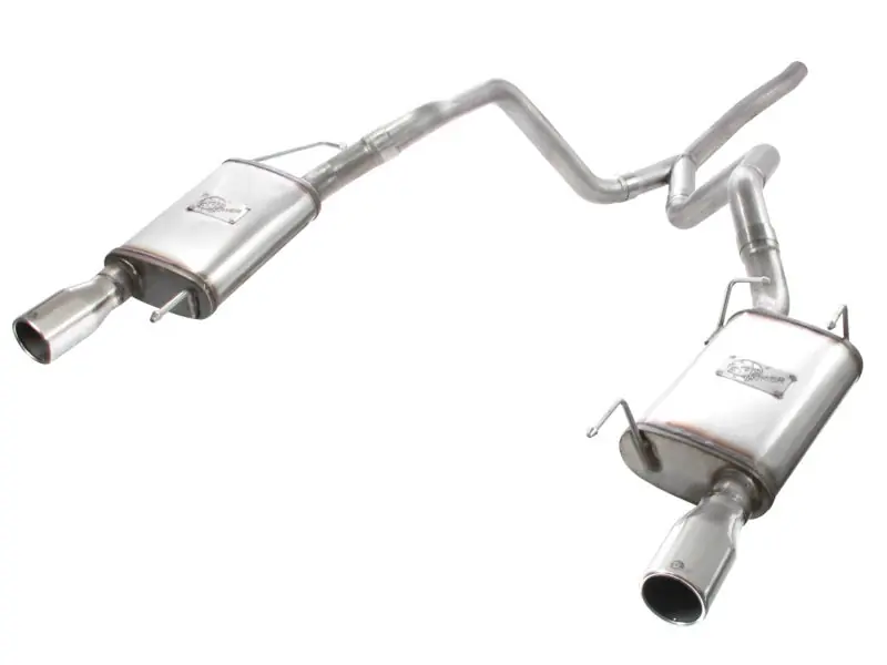 aFe MACHForce XP 05-09 Ford Mustang V6 4.0L 2-1/2in. 409 SS Cat-Back Exhaust (AFE49-43047)