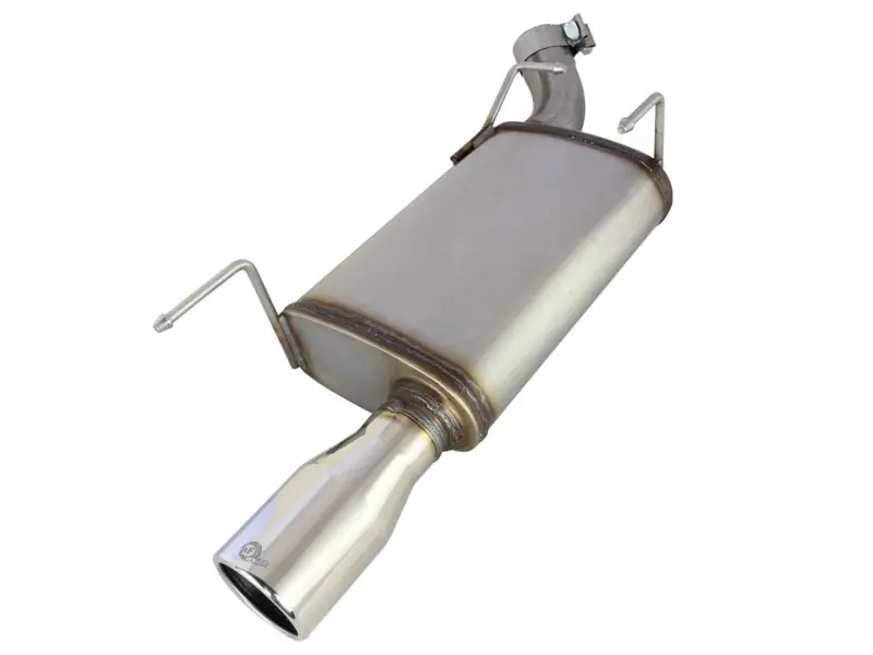 aFe Axle-Back Exhaust 2.5in 409SS w/Polished Tip 05-09 Ford Mustang V6 4.0L (AFE49-43048)