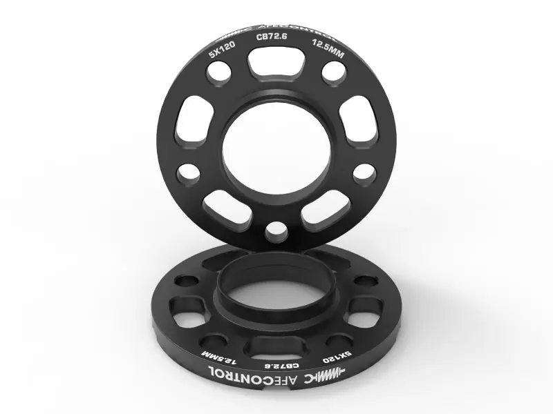 aFe CONTROL Billet Aluminum Wheel Spacers 5x120 CB72.6 12.5mm - BMW (AFE610-502001-B)