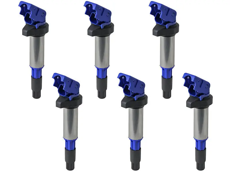 aFe 01-06 BMW 325Ci E46 Scorcher High-Performance Ignition Coil (6 Pack) (AFE77-92001-MC)