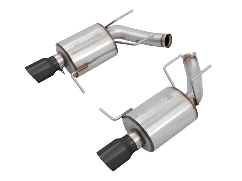 AWE Tuning S197 Mustang GT Axle-back Exhaust - Touring Edition (Diamond Black Tips) (AWE3015-33094)