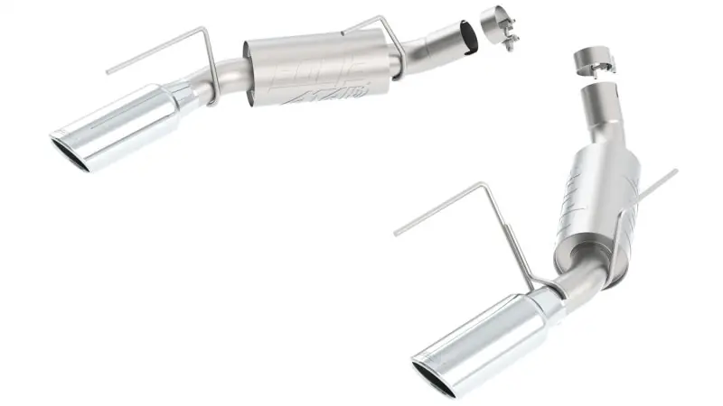 Borla 05-09 Mustang GT/Bullitt 4.6L 8cyl Aggressive ATAK Exhaust (rear section only) (BOR11806)