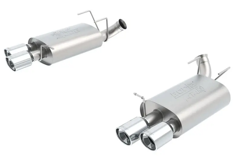 Borla 13-14 Mustang Shelby GT500 GT 5.8L V8 RWD Dual Split Rear Exit ATAK Exhaust Rear Section Only (BOR11831)