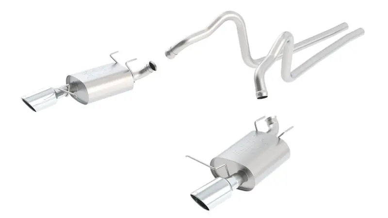 Borla 11-12 Ford Mustang 3.7L AT/MT RWD 2dr ATAK SS Catback Exhaust (BOR140398)