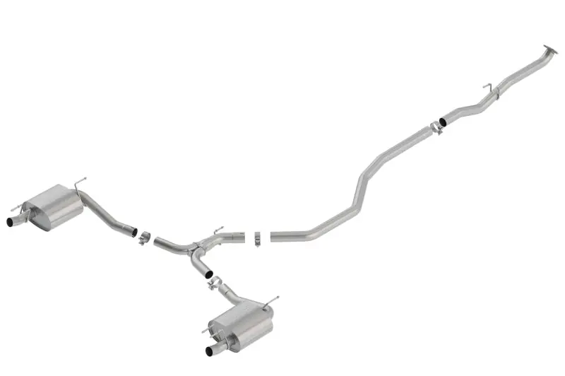 Borla 18-19 Honda Accord Sport 2.0L Turbo FWD AT/MT 4DR 2.25in/2.75in S-Type Catback Exhaust (BOR140786)