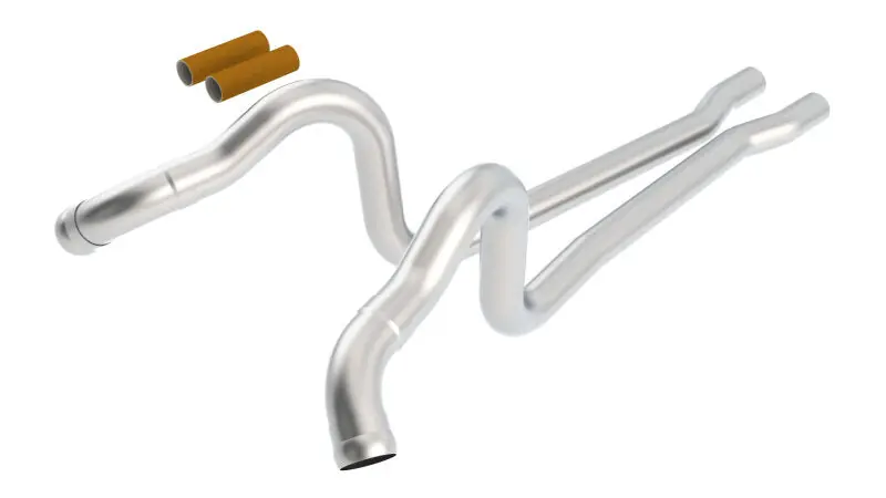 Borla 11-14 Ford Mustang GT/GT500 5.0L/5.4L/5.8L AT/MT RWD 2dr X Pipes (BOR60521)