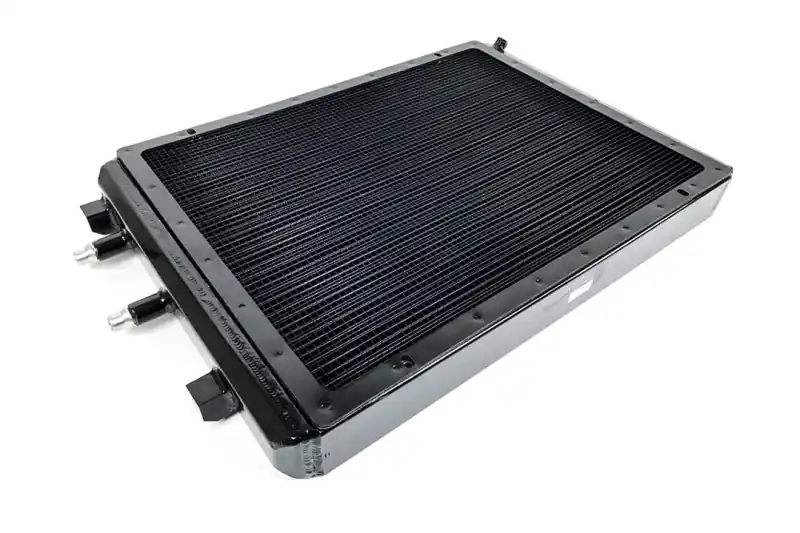 CSF 2014+ BMW M3/M4 (F8X) Front Mount Heat Exchanger w/Rock Guard - Black (CSF8075V)