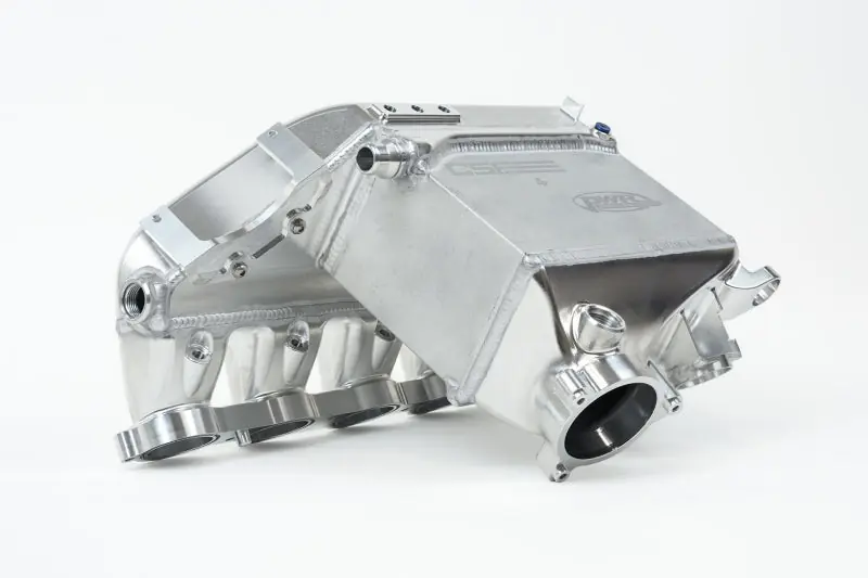 CSF BMW M2/M3/M4 S58 Comp & Non-Comp (G8X) Charge-Air Cooler Manifold - Raw Billet (CSF8233)