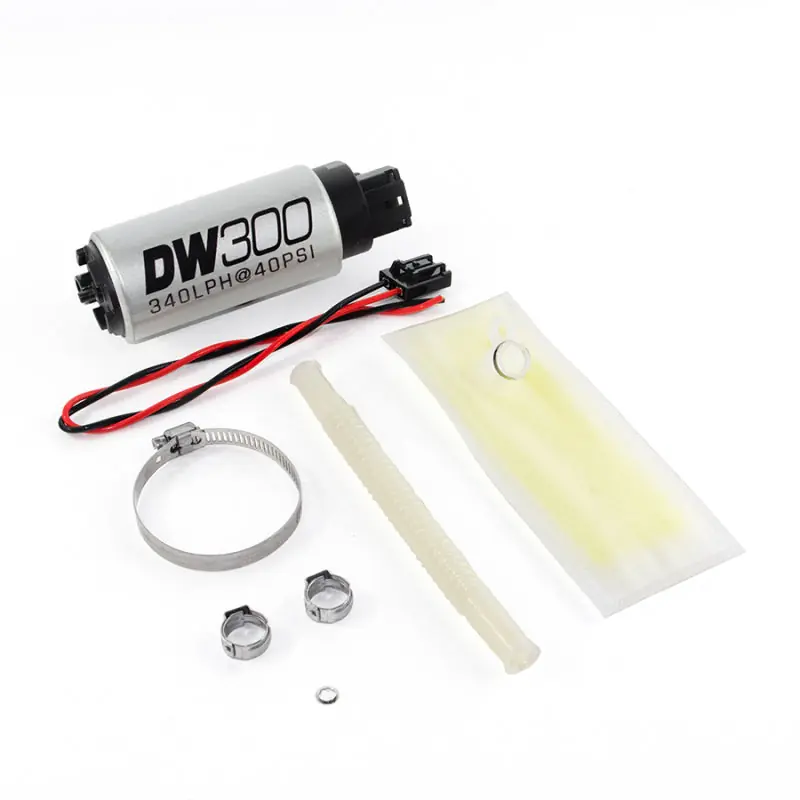 DeatschWerks 92-95 BMW E36 325i DW300 340 LPH In-Tank Fuel Pump w/ Install Kit (DWK9-301-1031)