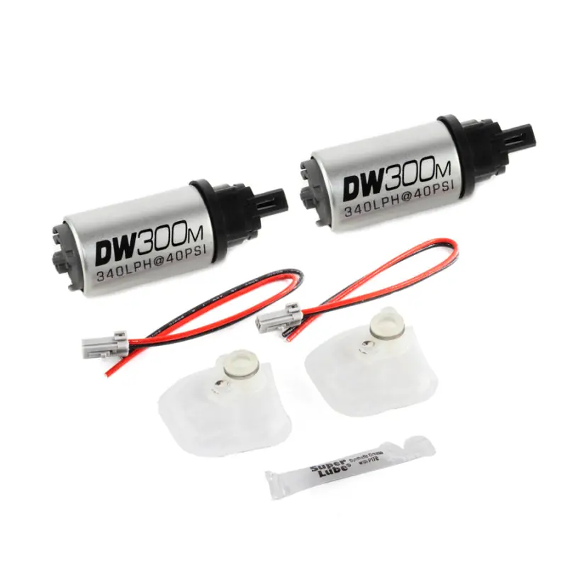 DeatschWerks 340 LPH Ford In-Tank Fuel Pump DW300M Series w/ 07-10 GT500 / GT500KR Install Kit (DWK9-305-1035)