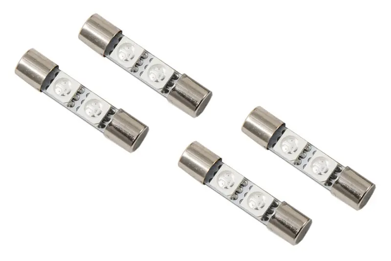 Diode Dynamics 28mm SMF2 LED Bulb - Amber Set of 4 (DIODD0044Q)